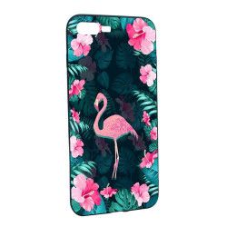Husa de protectie Flamingo Floral pentru Apple iPhone 7 Plus / 8 Plus Silicon B247 