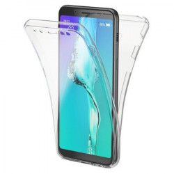 Husa de protectie Full TPU 360 fata + spate pentru Samsung Galaxy A8 2018 / A530F transparent 