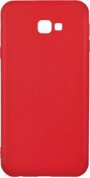 Husa de Protectie Just Must Samsung Galaxy J4 Plus Silicon Candy Rosu 