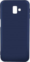 Husa de Protectie Just Must Samsung Galaxy J6 Plus Silicon Candy Albastru 