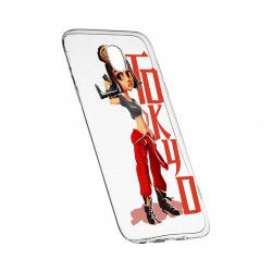 Husa de protectie La Casa De Papel Movie pentru Samsung Galaxy J7 2017 rezistenta la uzura anti-alunecare din silicon Premium 394 
