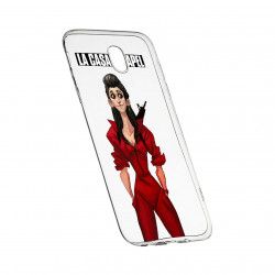 Husa de protectie La Casa De Papel Movie pentru Samsung Galaxy J3 2017 rezistenta la uzura anti-alunecare din silicon Premium 393 