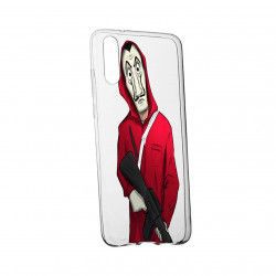 Husa de protectie La Casa De Papel Movie pentru Samsung Galaxy A7 2018 rezistenta la uzura anti-alunecare din silicon Premium 395 
