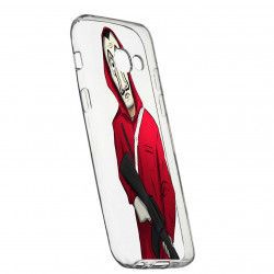 Husa de protectie La Casa De Papel Movie pentru Samsung Galaxy J4 Plus 2018 rezistenta la uzura anti-alunecare din silicon Premium 395 