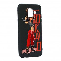 Husa de protectie La Casa De Papel Movie pentru Samsung Galaxy A6 2018 rezistenta la uzura anti-alunecare din silicon Premium B394 