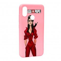 Husa de protectie La Casa De Papel Movie pentru Xiaomi Mi 8 rezistenta la uzura anti-alunecare din silicon Premium P393 