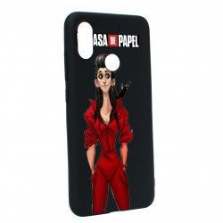 Husa de protectie La Casa De Papel Movie pentru Xiaomi Mi 8 rezistenta la uzura anti-alunecare din silicon Premium B393 