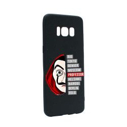 Husa de protectie La Casa de Papel pentru Samsung Galaxy S8 Plus Silicon B302 