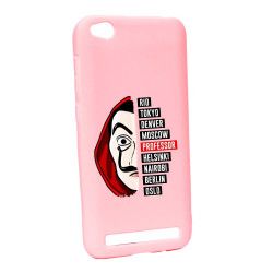 Husa de protectie La Casa de Papel pentru Xiaomi Redmi 5A Silicon P302