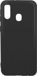 Husa de Protectie Lemontti Samsung Galaxy A40 Silicon Silky Negru 