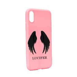 Husa de protectie Lucifer pentru Apple iPhone XS Max Silicon P298 