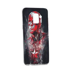 Husa de protectie Marvel Avengers Samsung Galaxy A6 2018 rez. la uzura Silicon 241 