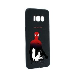 Husa de protectie Marvel Spider-Man pentru Samsung Galaxy S8 Plus Silicon B245 