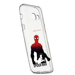 Husa de protectie Marvel Spider-Man Samsung Galaxy J4 Plus 2018 rez. la uzura Silicon 245 