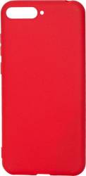 Husa de protectie Procell Silicon Silky Huawei Y6 2018 Rosu 
