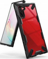 Husa de Protectie Ringke Samsung Galaxy Note 10 5G FUSION X Transparent - Negru 