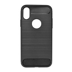 Husa de protectie Rugged Armor Brushed Negru Apple iPhone X