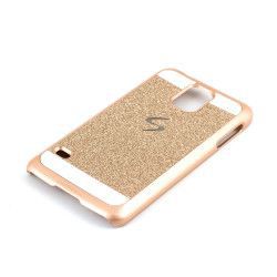 Husa de protectie Shiny Plastic Samsung Galaxy S5 Auriu