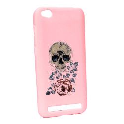 Husa de protectie Skull Rose pentru Xiaomi Redmi 5A Silicon P251 