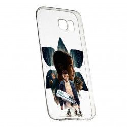 Husa de protectie Stranger Things Movie pentru Samsung Galaxy S6 rezistenta la uzura anti-alunecare din silicon Premium 373 