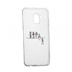 Husa de protectie Stranger Things Movie pentru Samsung Galaxy A6 2018 rezistenta la uzura anti-alunecare din silicon Premium 369