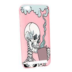 Husa de protectie Thinking Skull pentru Xiaomi Redmi 5A Silicon P252 