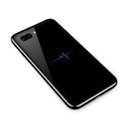 Husa din sticla securizata pentru Apple iPhone 8 Plus Heartbeat 