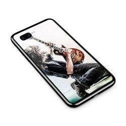 Husa din sticla securizata pentru Apple iPhone 8 Plus Rock Star 