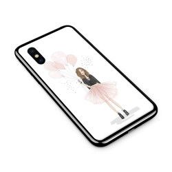 Husa din sticla securizata pentru Apple iPhone XS Max Happy Aniversary 