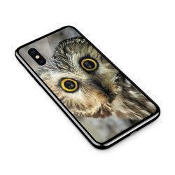 Husa din sticla securizata pentru Apple iPhone XS Max Owl 