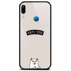 Husa din sticla securizata pentru Huawei P20 Lite Anti You 