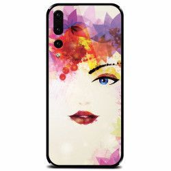 Husa din sticla securizata pentru Huawei P20 Pro Pretty Face 
