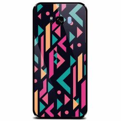 Husa din sticla securizata pentru Samsung Galaxy S8 Alien Geometrics 