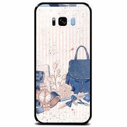 Husa din sticla securizata pentru Samsung Galaxy S8 Plus Girl Accesories 