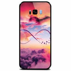Husa din sticla securizata pentru Samsung Galaxy S8 Plus Infinit Love 101 