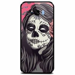 Husa din sticla securizata pentru Samsung Galaxy S8 Plus Mexican Girl Skull 