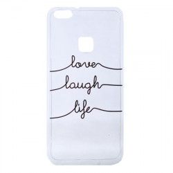 Husa Huawei P10 Lite Mesaj - Love Laugh Life