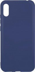 Husa Huawei Y6 2019 Lemontti Silicon Silky Albastru Inchis