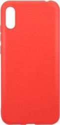 Husa Huawei Y6 2019 Lemontti Silicon Silky Rosu 