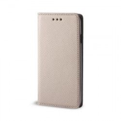 Husa iPhone 5 Tip carte Book SMART Gold 