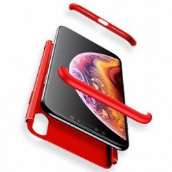 Husa iPhone XR GKK 360 Full Protection Negra / Rosie 