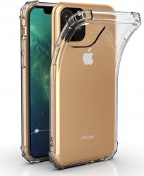Husa Just Must Silicon Shock TPU I Apple iPhone 11 Pro Clear 