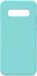 Husa Lemontti Liquid Silicon Samsung Galaxy S10 Plus G975 Tiffany Blue 