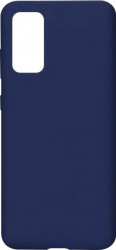 Husa Lemontti Silicon Silky Samsung Galaxy S20 Plus Albastru Inchis 