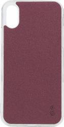 Husa Lemontti Silicon Vellur iPhone X Violet 