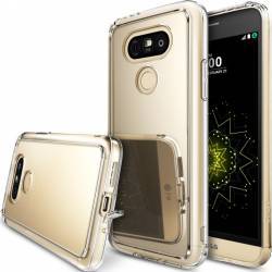 Husa Ringke LG G5 Fusion Royal Gold + Folie Ringke Cadou