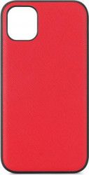 Husa Meleovo Saffiano Magnetic Apple iPhone 11 Pro Red 