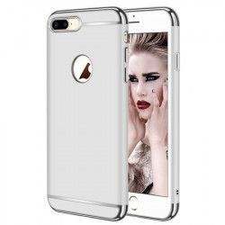 Husa pentru Apple iPhone 8 ofera protectie 3in1 Ultrasubtire Lux Silver Matte 