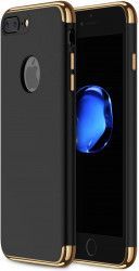 Husa pentru Apple Iphone 8 ofera protectie Subtire 3in1 Negru