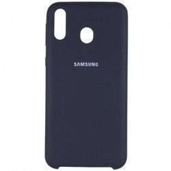 Husa protectie spate silicon soft pentru Samsung Galaxy A20/A30 bumper ultraslim Bleumarin BBL1175 